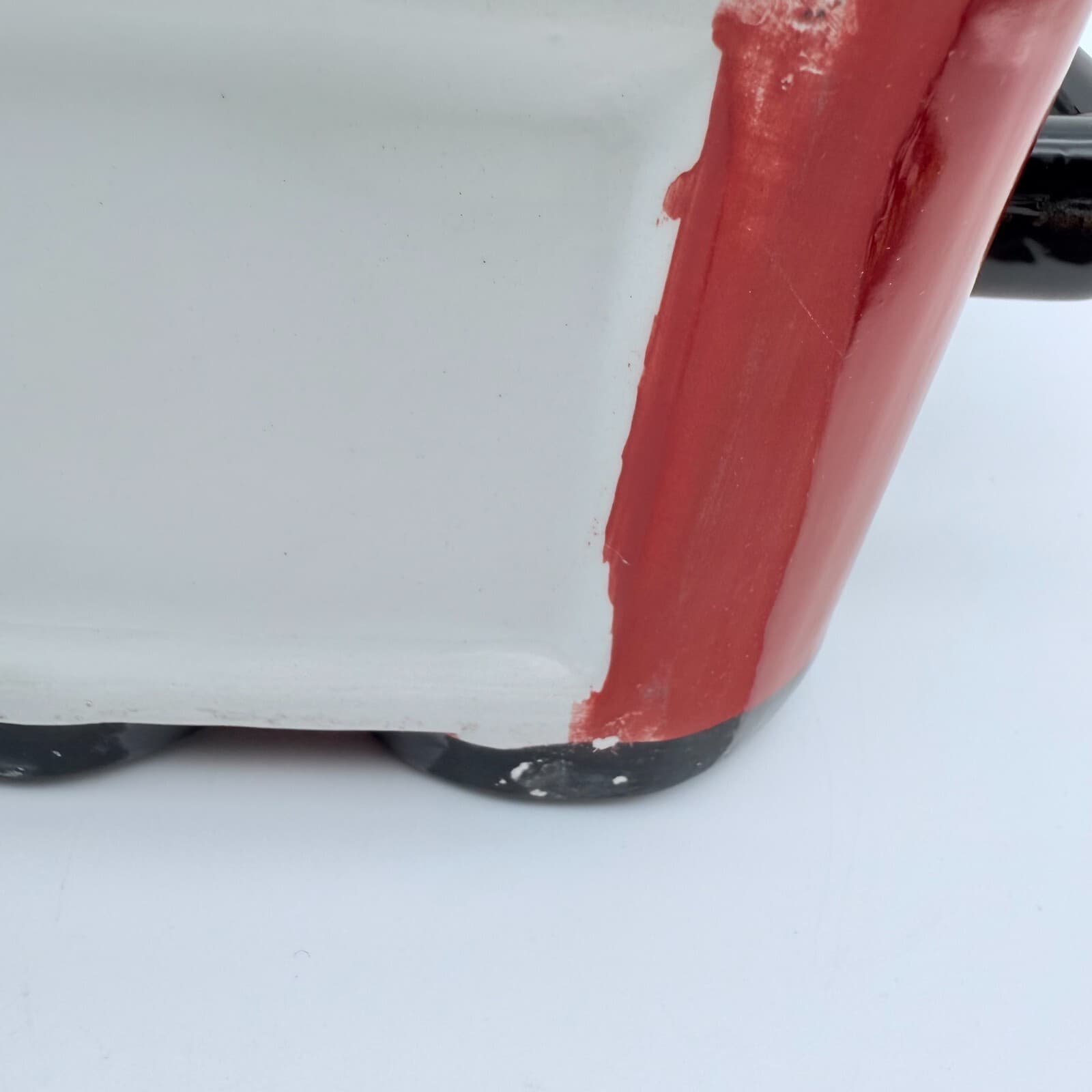 RARE Complete Mackenzie Childs Christmas Train 5 Piece Ceramic Set Courtly AS IS 5