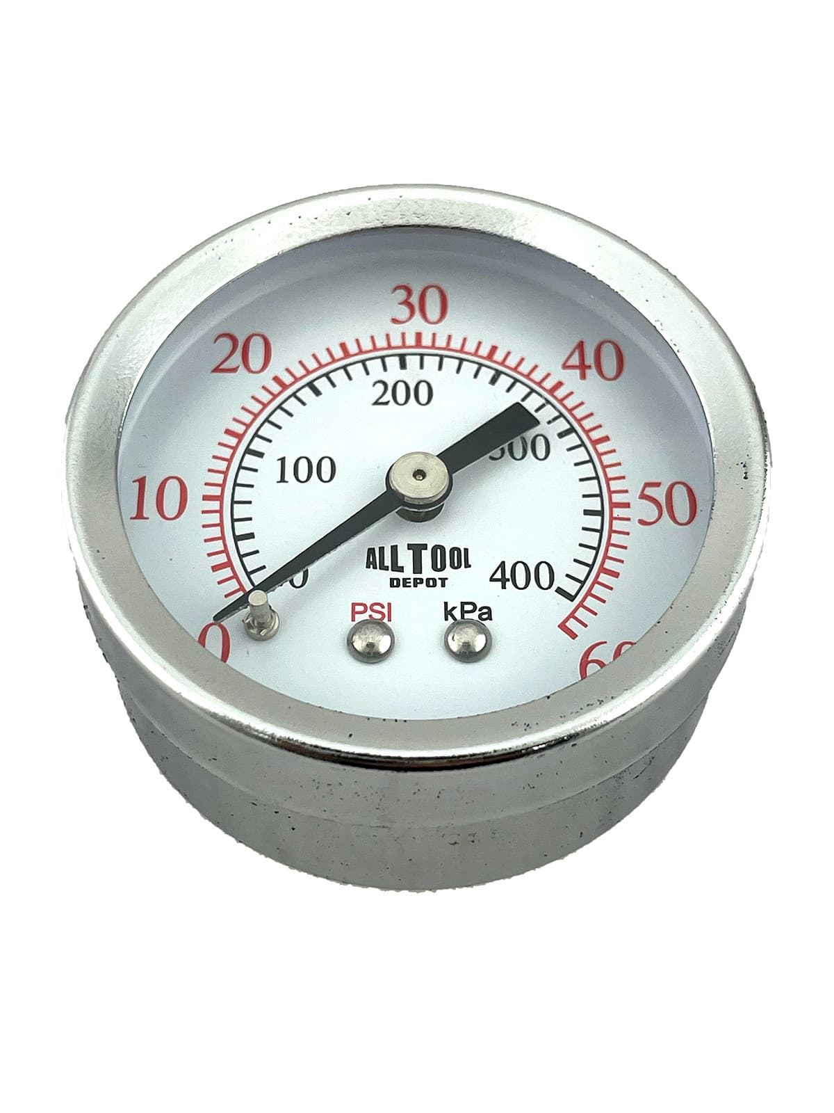 Air Pressure Gauge 2" Dial Center Back Mount 1/8"NPT - 0 to 60PSI 2