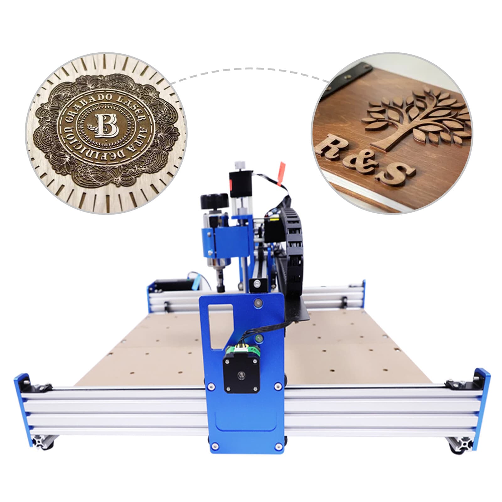 Industrial 3-Axis 4040 Wood Carving Milling CNC Router Engraver Cutting Machine 3