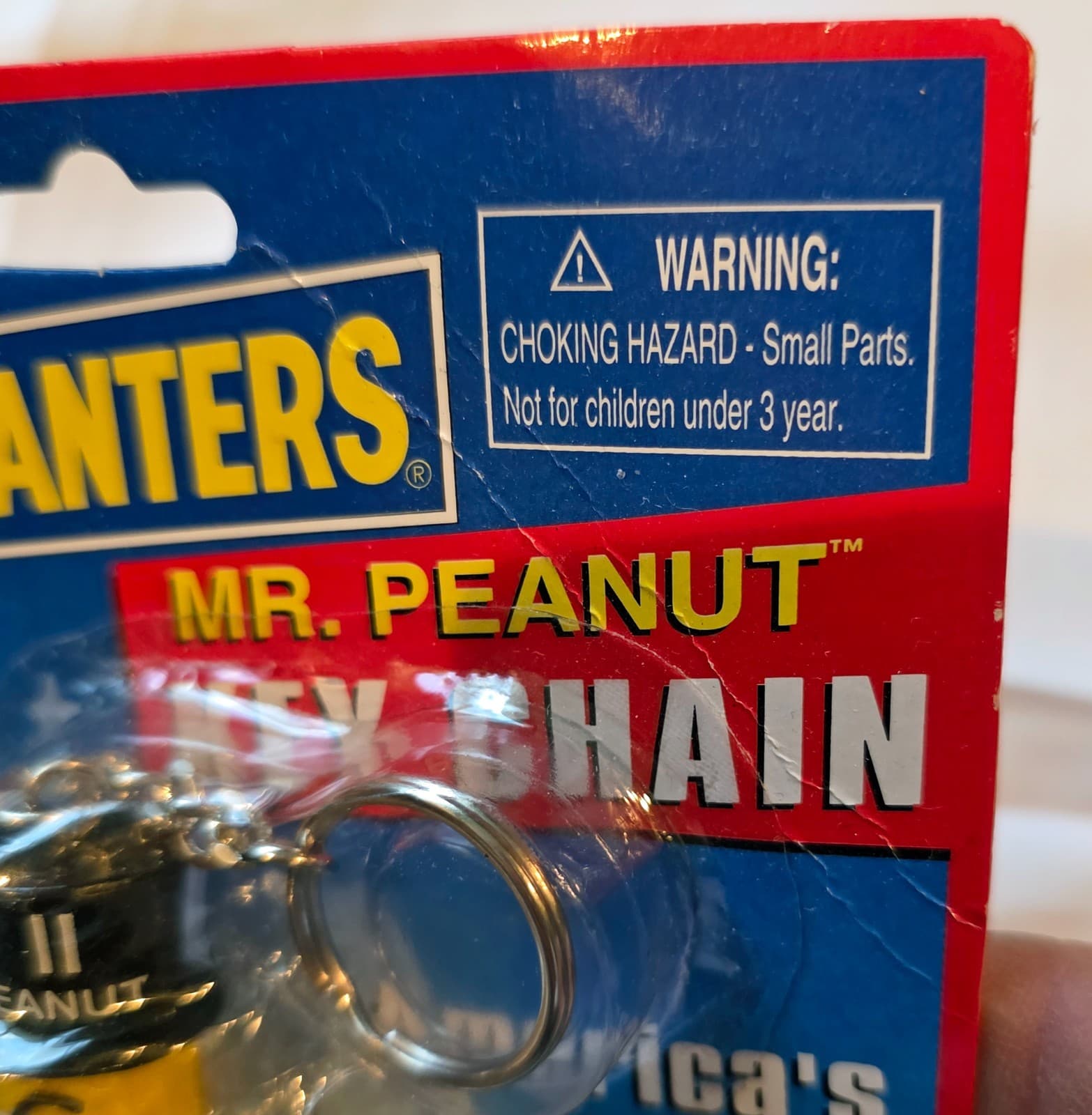 3 1/2" Tall Planters Mr. Peanut Key Chain 2