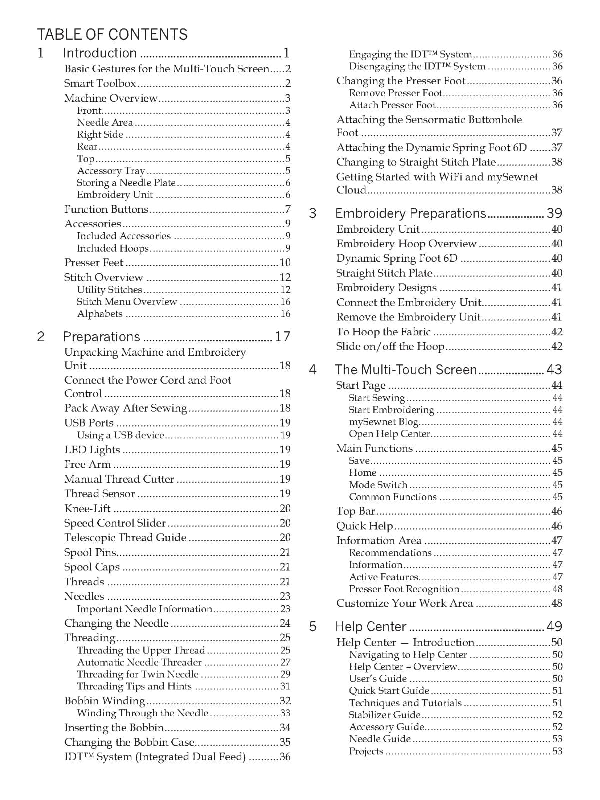 PFAFF Creative Icon 2 Instruction Manual W/ Voice Control Guides: Full Color 6