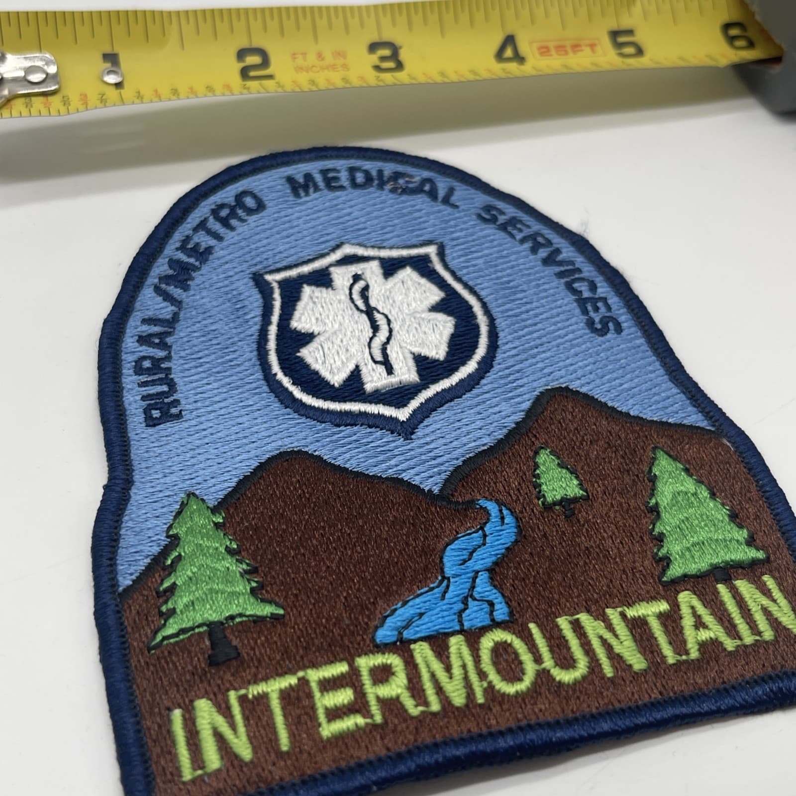 RURAL/METRO INTERMOUNTAIN Medical Service Shoulder Patch Paramedic Ambulance 2