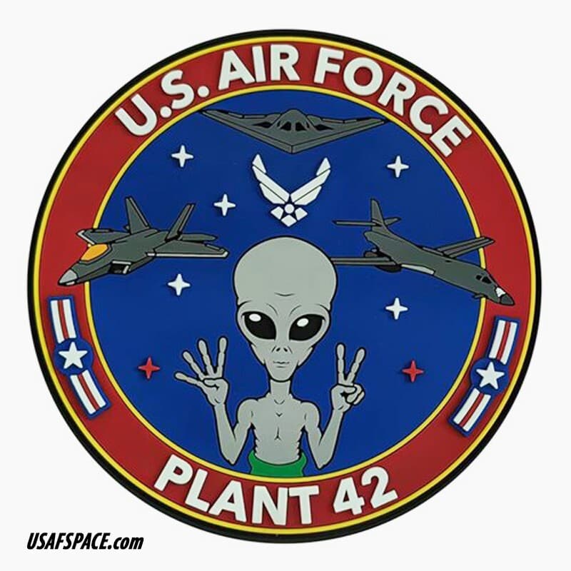 U.S. AIR FORCE -PLANT 42- NGAD AREA 51 USAF PVC VEL PATCH 3