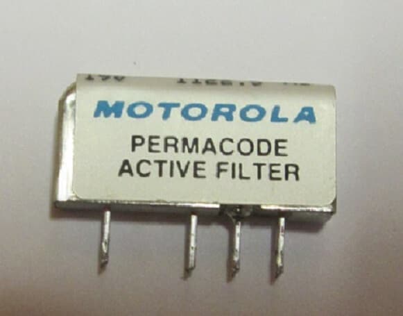 Motorola Minitor 2 (II) NLN7834A Pager Permacode Reed-Active Filter
