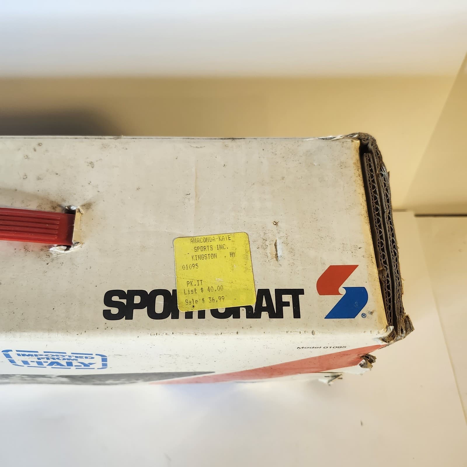 VTG SPORTCRAFT BOCCE BALL SET w/box MADE IN ITALY 4” Balls 5