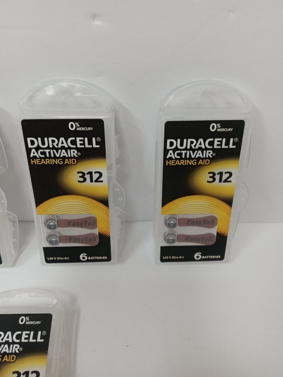 Duracell 312 Hearing Aid Batteries Lot of 28 3