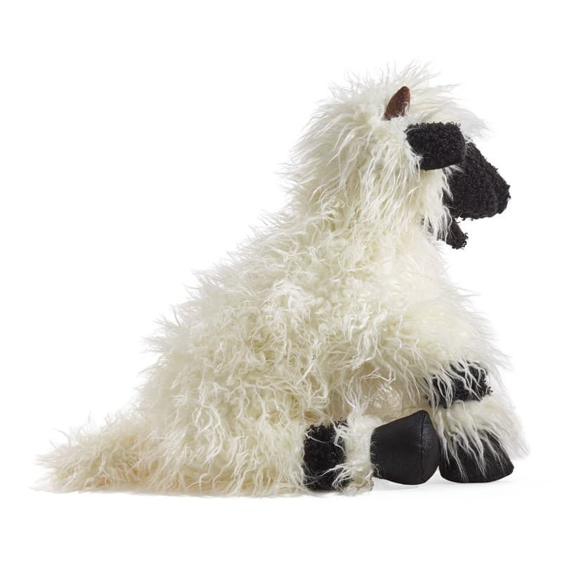 Folkmanis Sheep Valais Blacknose Hand Puppet 2