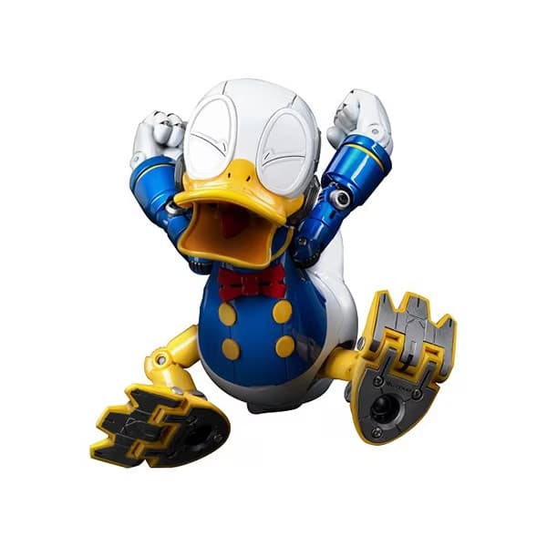 BLITZWAY CARBOTIX Donald Duck Disney Movable Figure Painted Robot H18cm 4