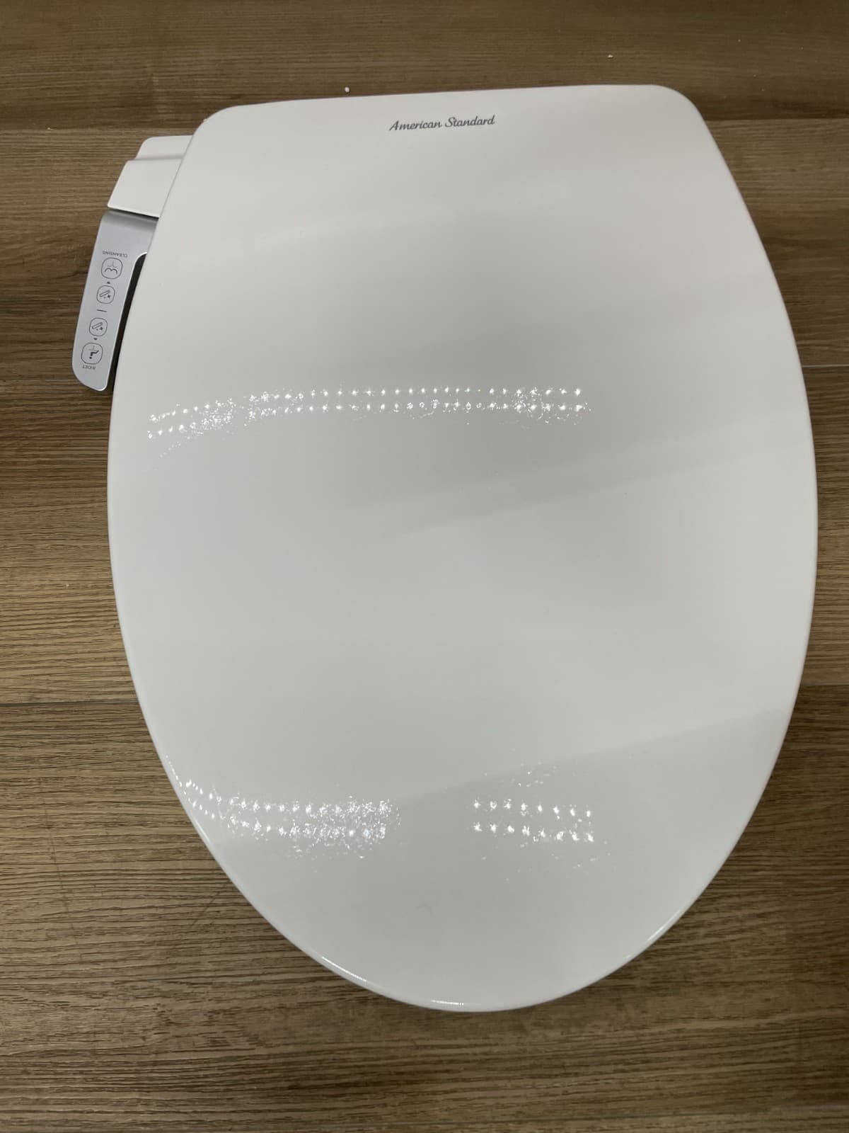 American Standard 8033A65G.020 AquaWash Elongated Soft Close Bidet Seat, White 2