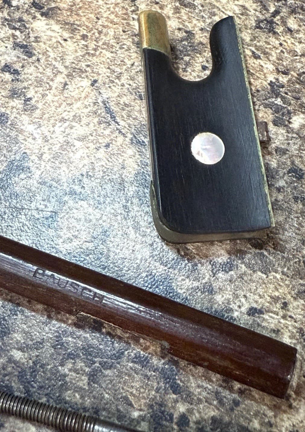 Vintage Violin Bow Stamped “Bausch”4/4 52g 5