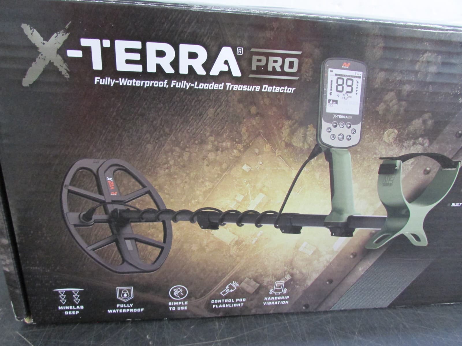 MINELAB X Terra PRO Waterproof Treasure Metal Detector 3 Detect Mode *NEW* 2