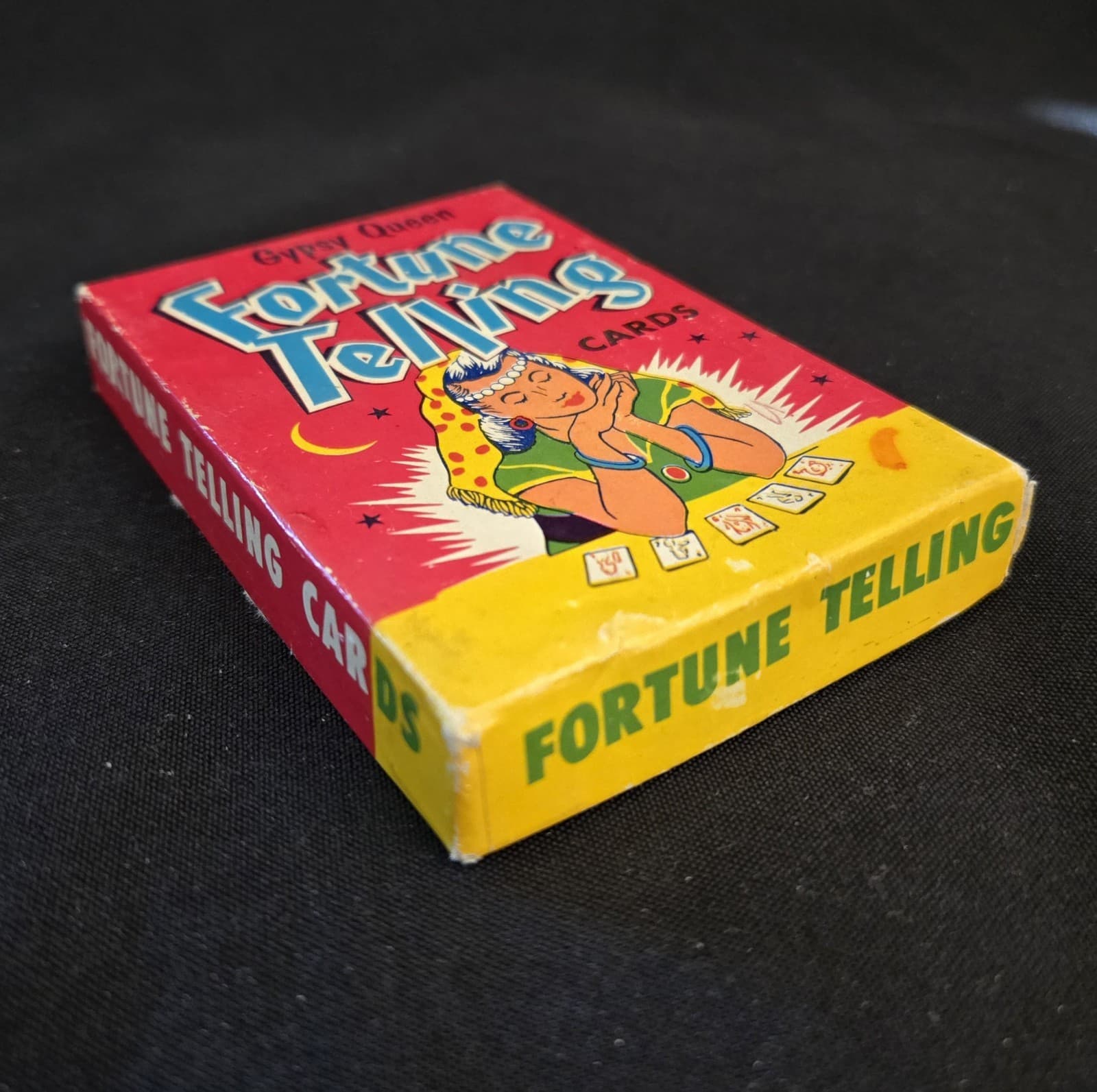 Gypsy Queen Fortune Telling Card Game Original Box & Instructions Fairchild Vtg  2