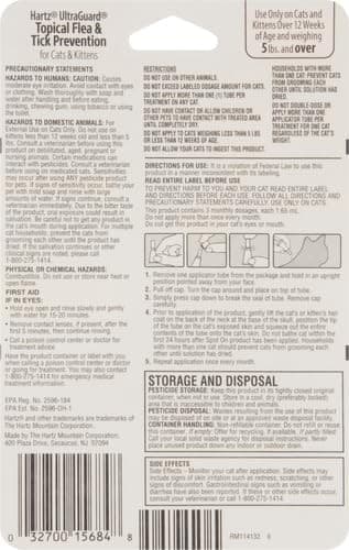 Flea Treatment Medicine For Cats Kittens Drops Meds Remedy Tick Control Topical 3