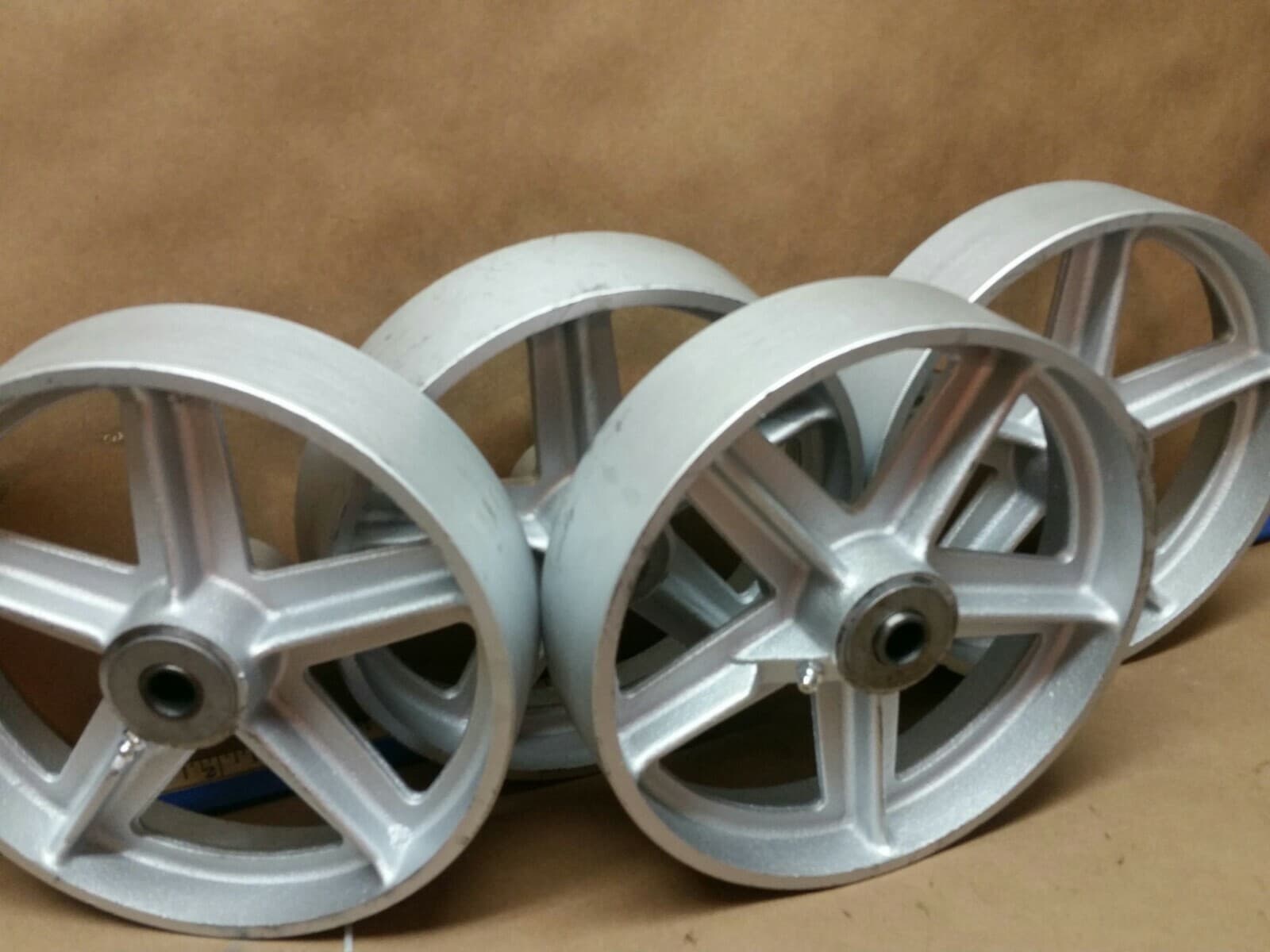 Hit Miss Engine Cart wheels Antique Style 8x2 industrial type flywheel engine  4