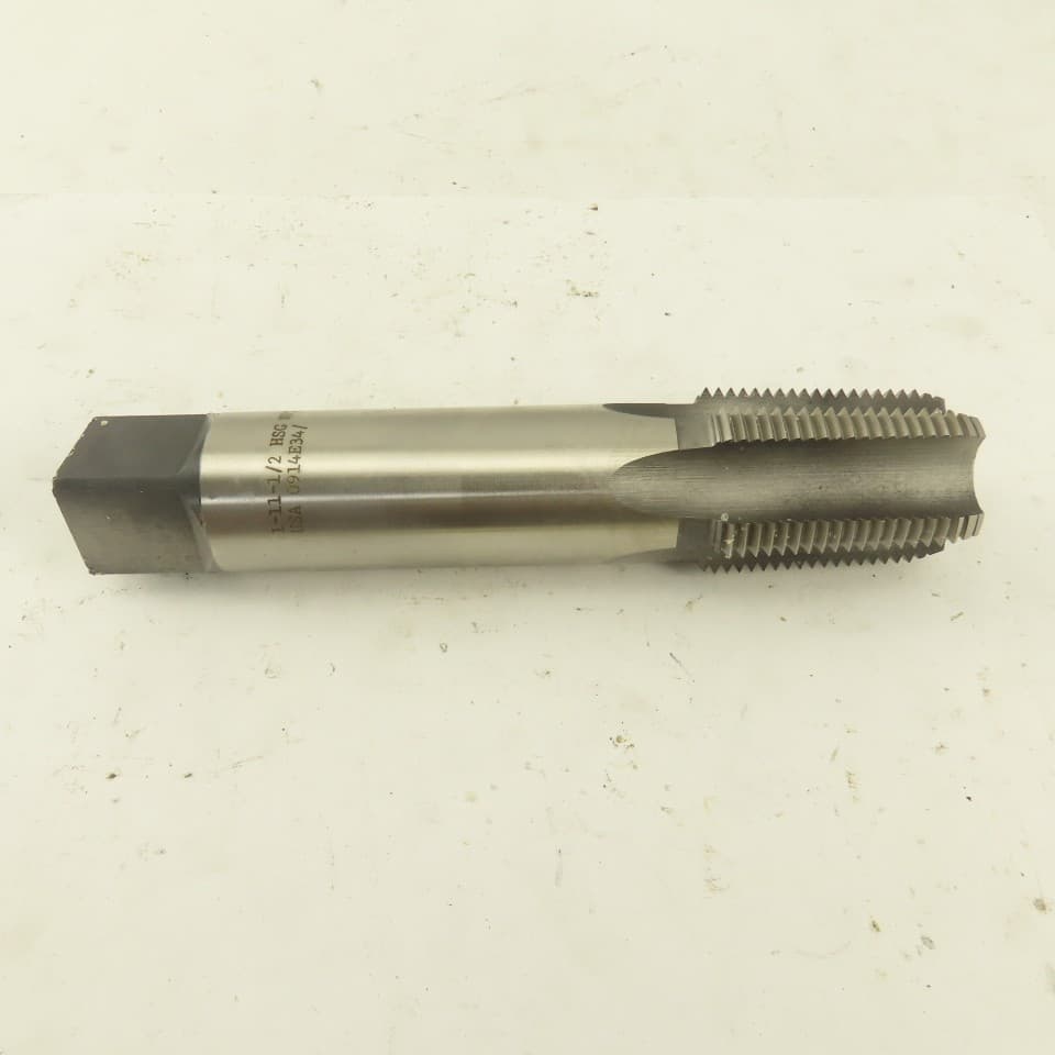 Regal 1"-11-1/2" NPT 5 Flute Straight Bottoming Tap 6" Extended Length