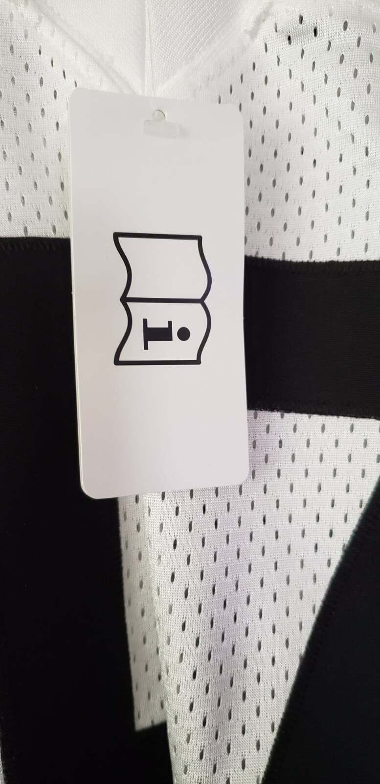 Nike Football Team Jersey White Yellow Gold Black #47 Boys M NEW NWT 2