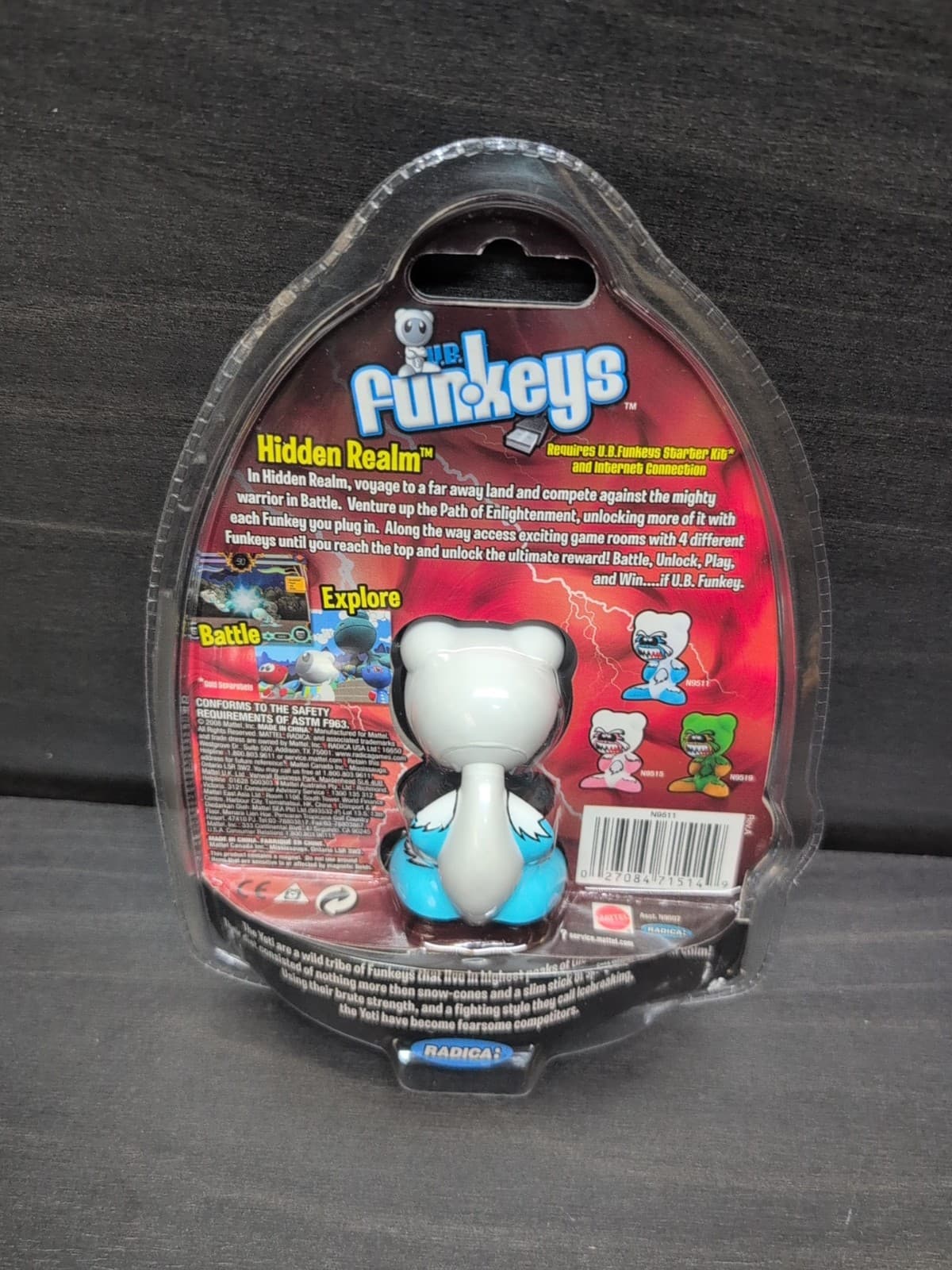U.B. Funkeys Radica YETI Hidden Realm N9507 2