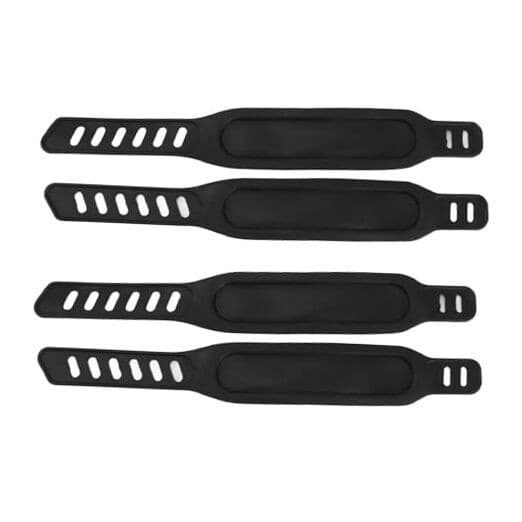 2 Pairs Exercise Bike Pedal Straps,Adjustable Gym Bicycle Straps Accessories 