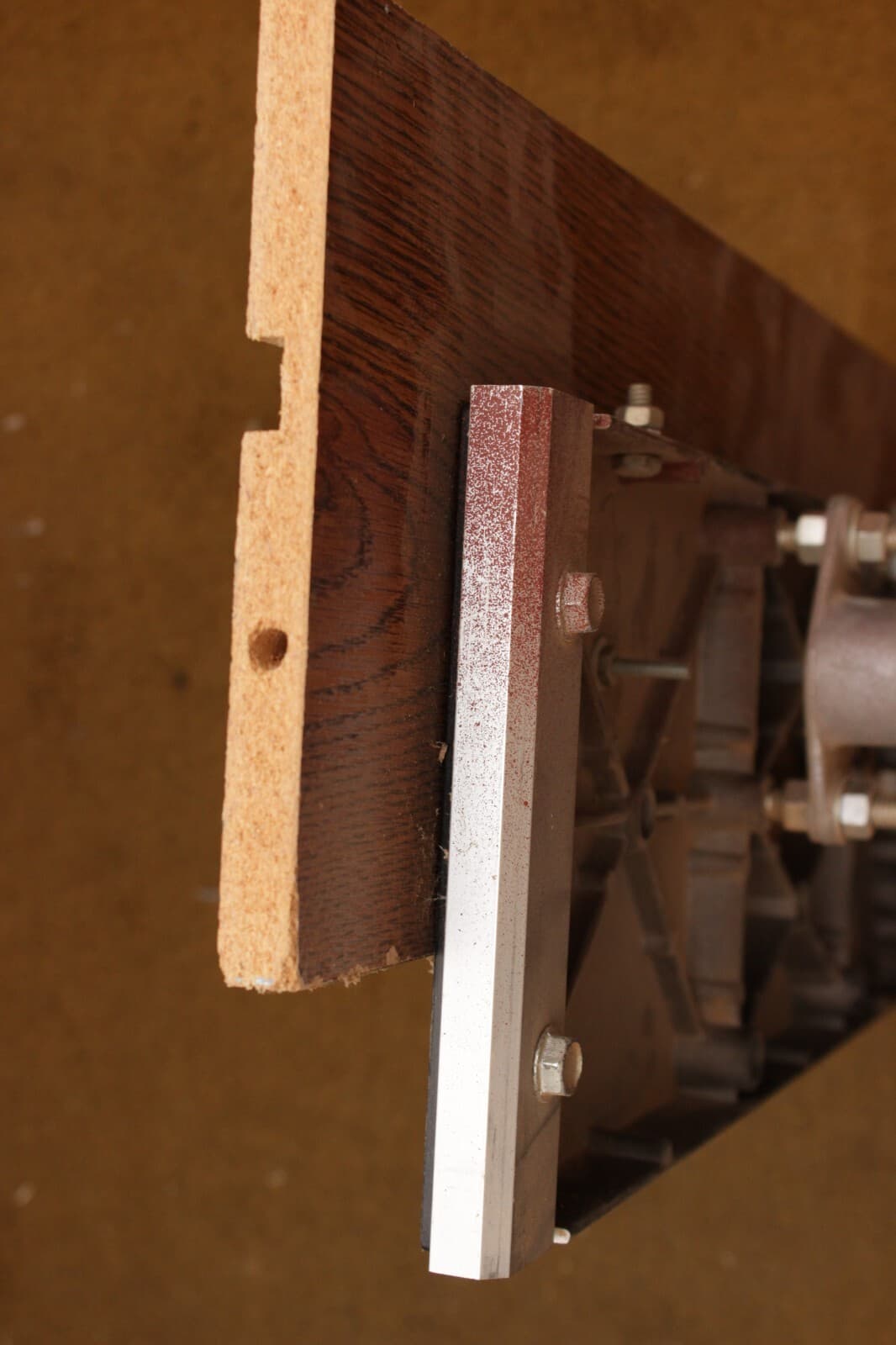 ShopSmith mystery extension table with 12in poles / base 3