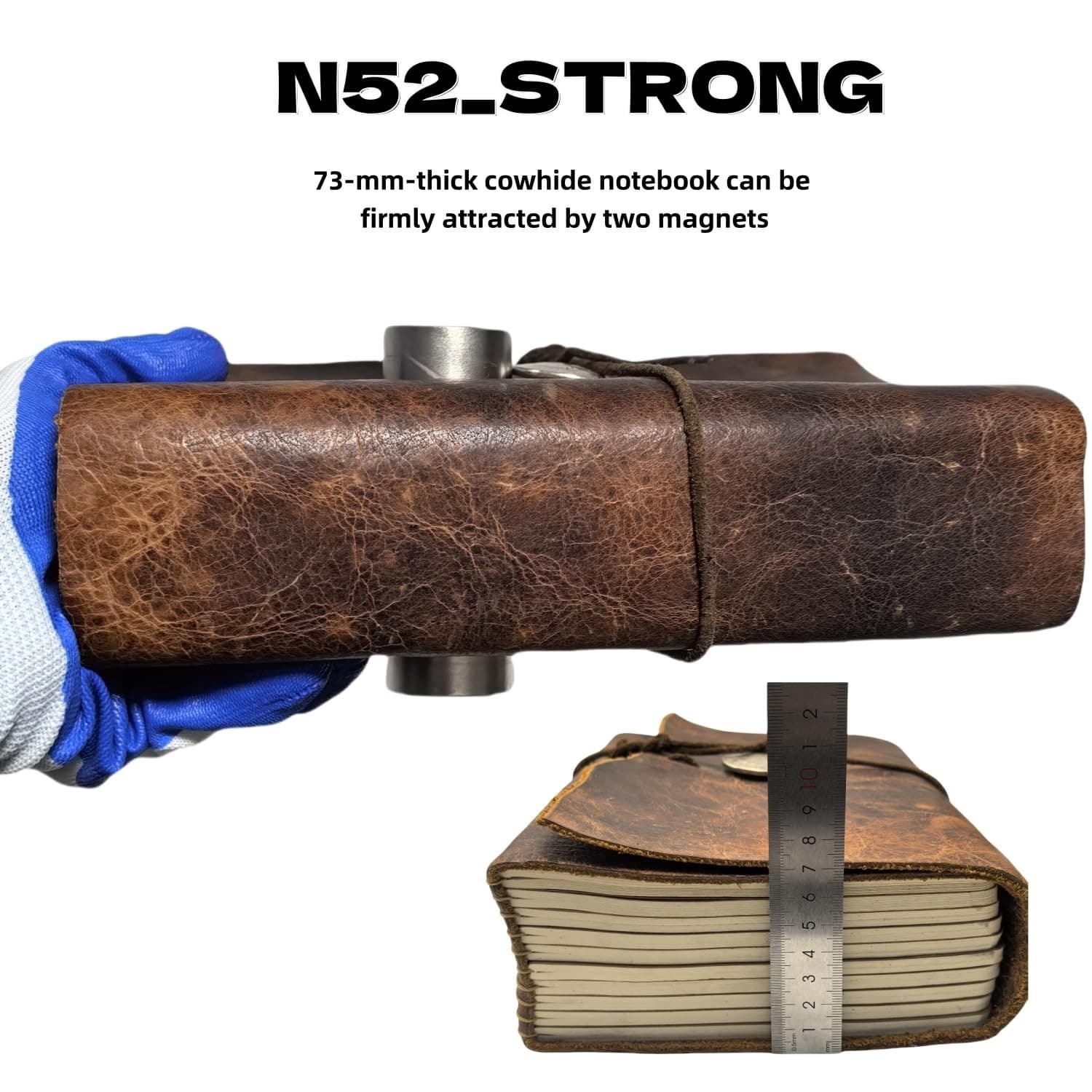 Large N52 Super Strong Neodymium Magnet,40mmx20mm Round Powerful Magnets,Heav... 3