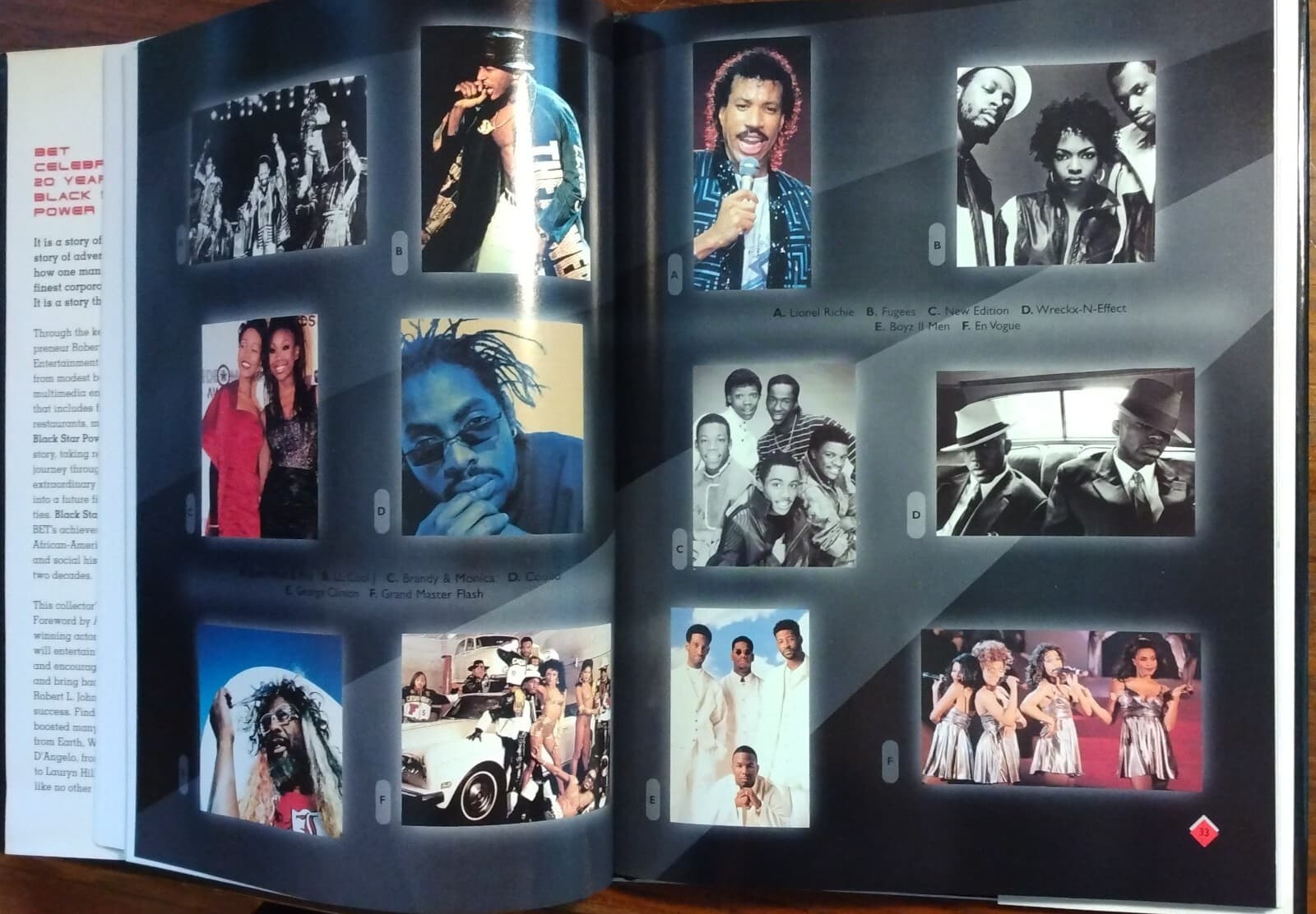 BET BOOKS ~ Black Star Power Celebrating 20 Years - 2000, First Edition 5