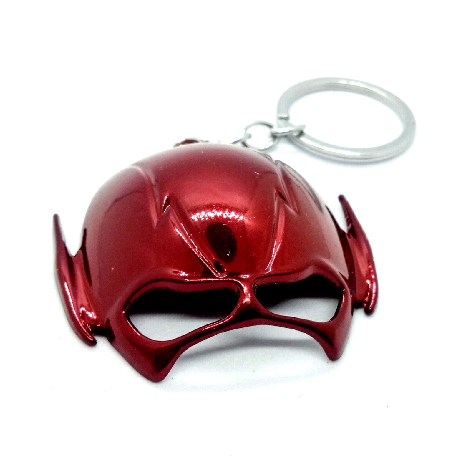 THE FLASH KEYCHAIN Red Helmet/Mask DC Comics Superhero Key Chain/Keyring 2