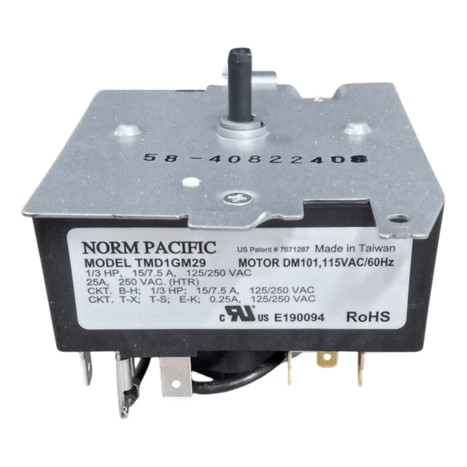 Choice Part WE04X24551 Dryer Timer Control for GE Hotpoint TMD1GM29 3