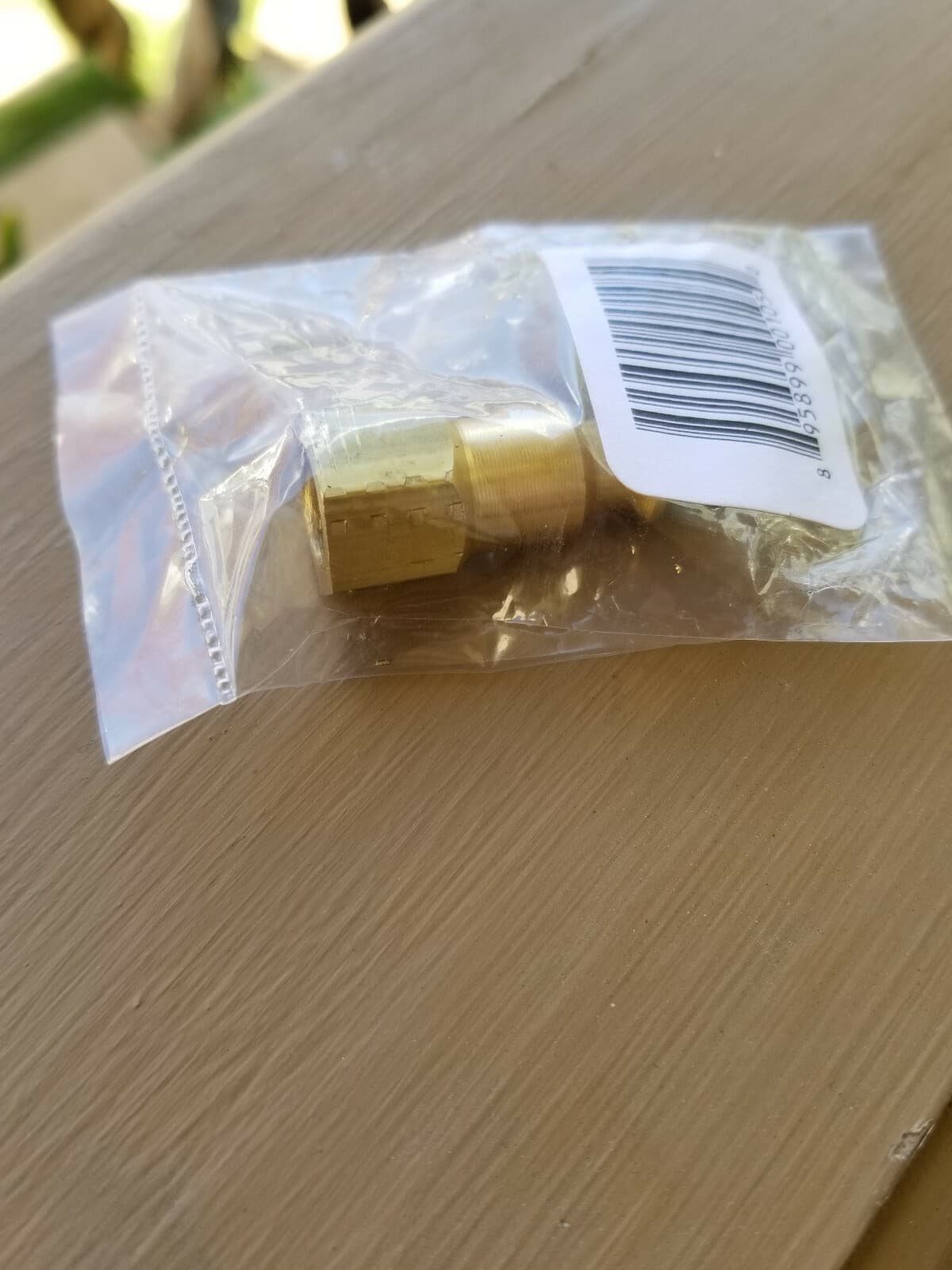 Brass Sprinkler Blowout Air Fitting Adapter Febco Watts Apollo 1/4 SAE Flare 6