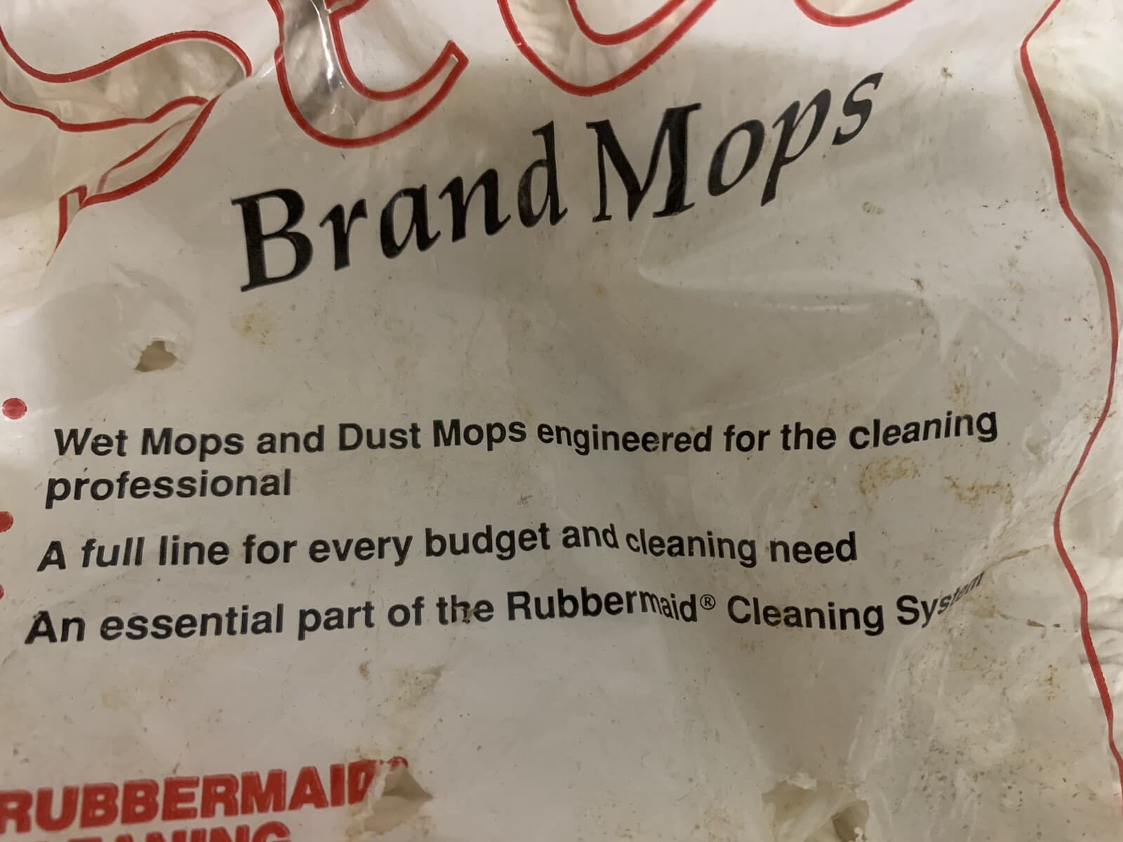 Rubbermaid Seco Dura Pro Wet & Dust Mop - 20oz. New In Packaging NEW! $SAV$ !!! 3