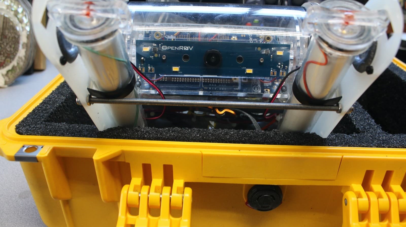 Open Rov Underwater Drone WITH CAMERA Pelican case 2