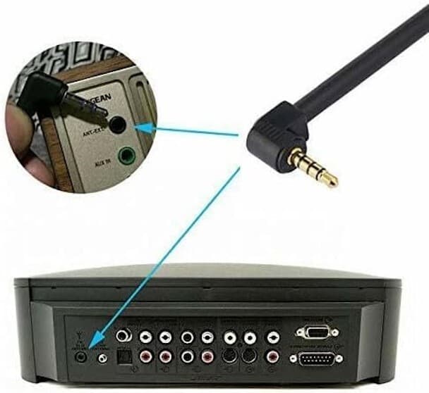 3.5mm Plug FM Antenna for Bose Wave Music System Home Radio Stereo Receiver 2