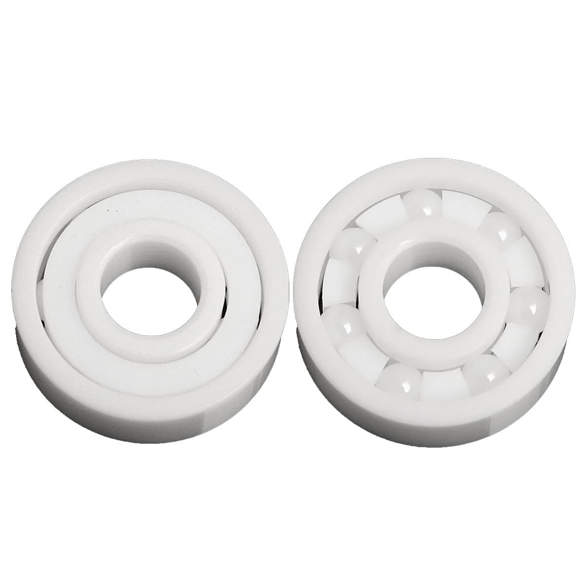 Full Ceramic 608 8x22x7 Miniature Ball Bearings ZrO2 Zirconia White Premium 3