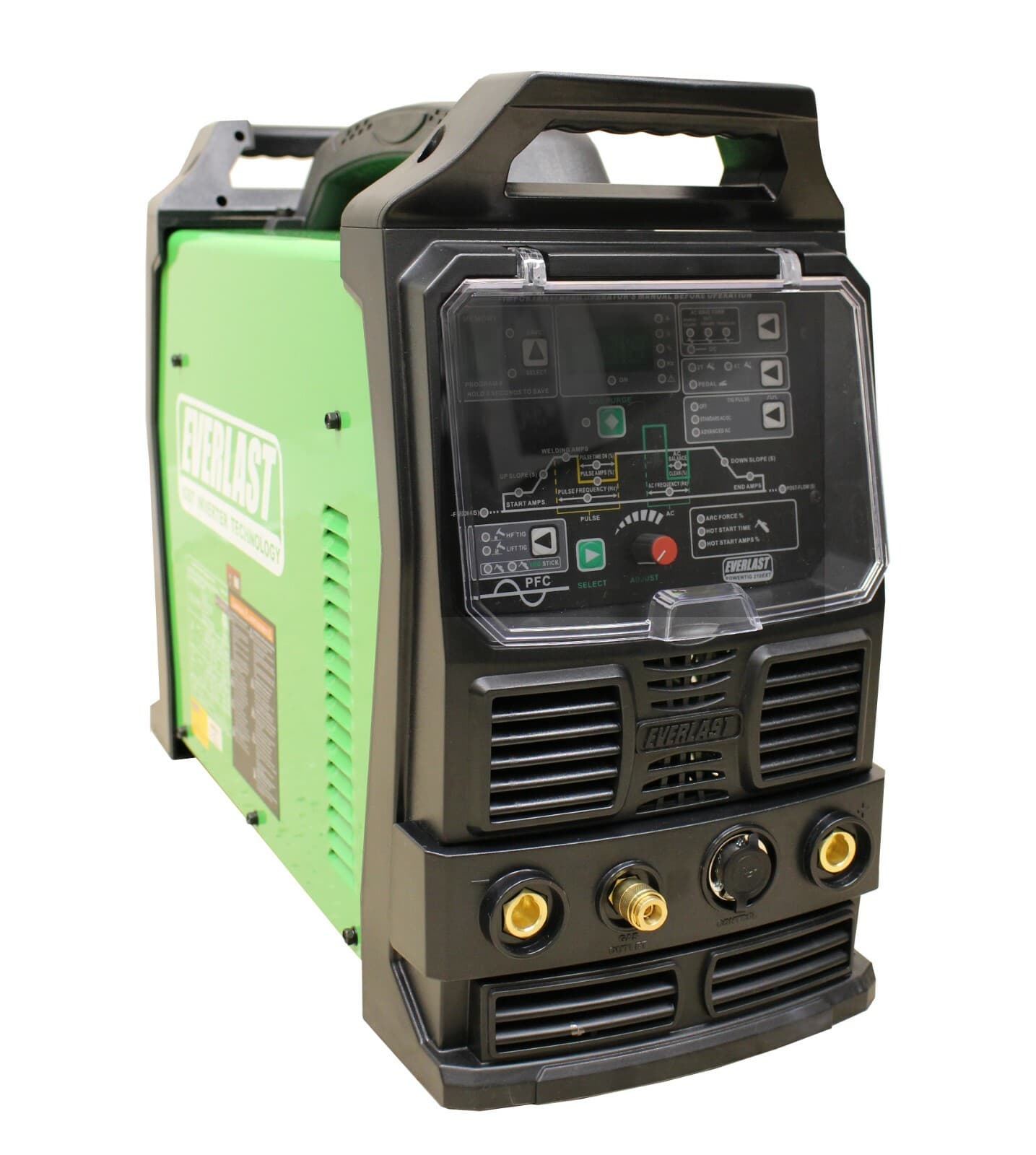 PowerTIG 210EXT 110/220 200AMP ACDC TIG STICK ADVANCE PULSE WELDER EVERLAST 3