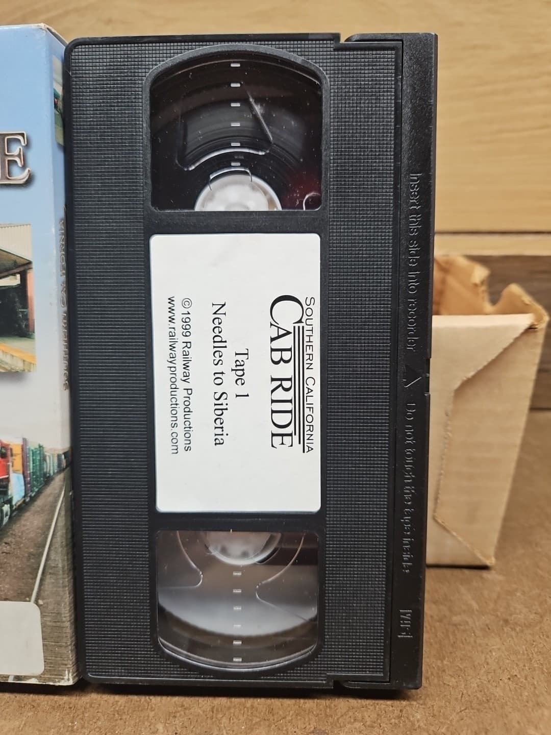 Southern California Cab Ride #1 Needles To Siberia Railroad VHS Vintage Rare  2