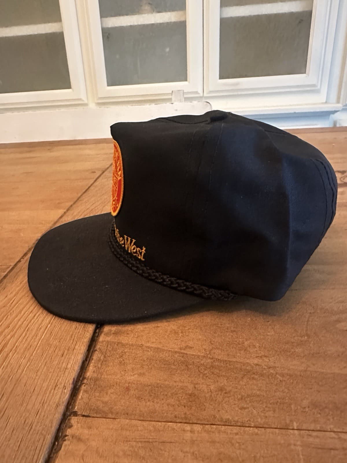 Vtg Southern Pacific Lines Railroad Spirit Of The West SnapBack Hat 1 2