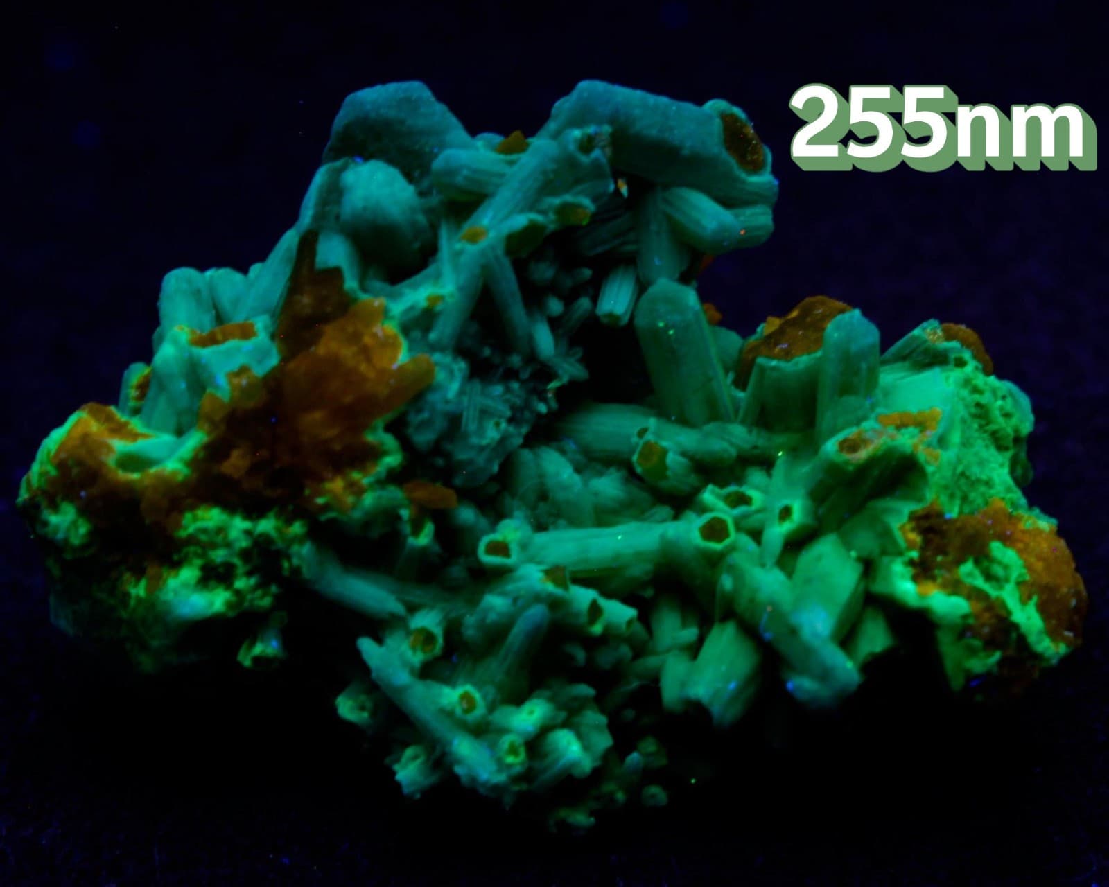 Plumbogummite pseudo Pyromorphite . Daoping Mine, Guangxi, China 2