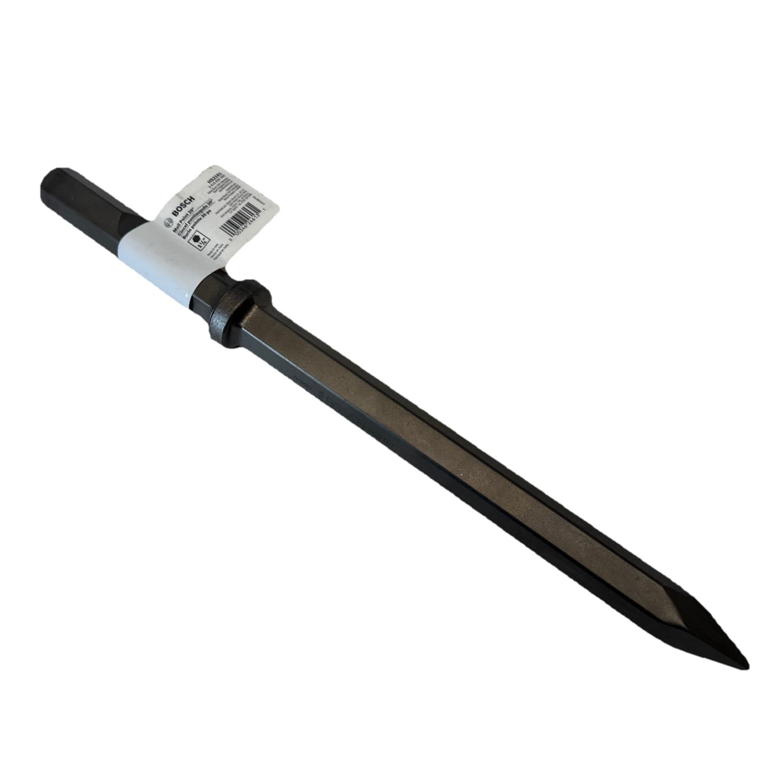 Bosch 20 X 1-1/8 in Hex Hammer Steel Moil Point Chisel General Chipping HS2161