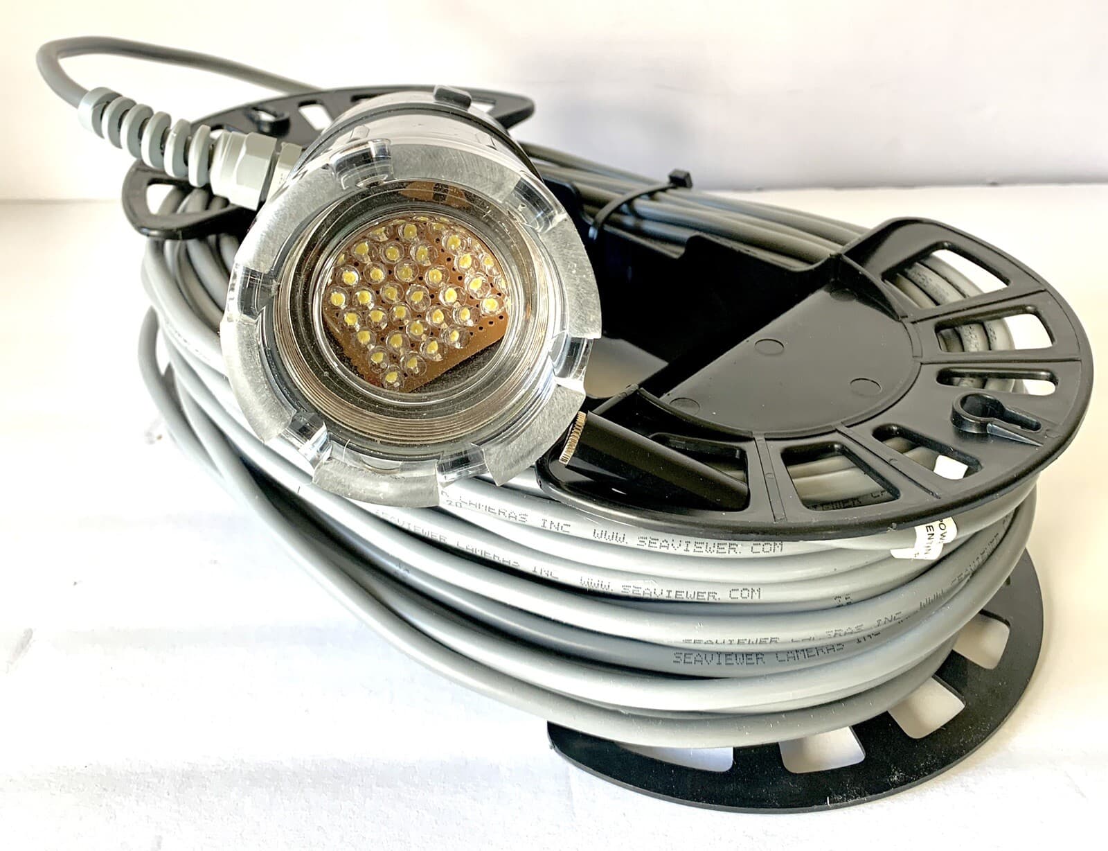 Sea Viewer Electronic Underwater 6000 HD Sea-Light LED Drop Systems w/ Sea-Tail 2