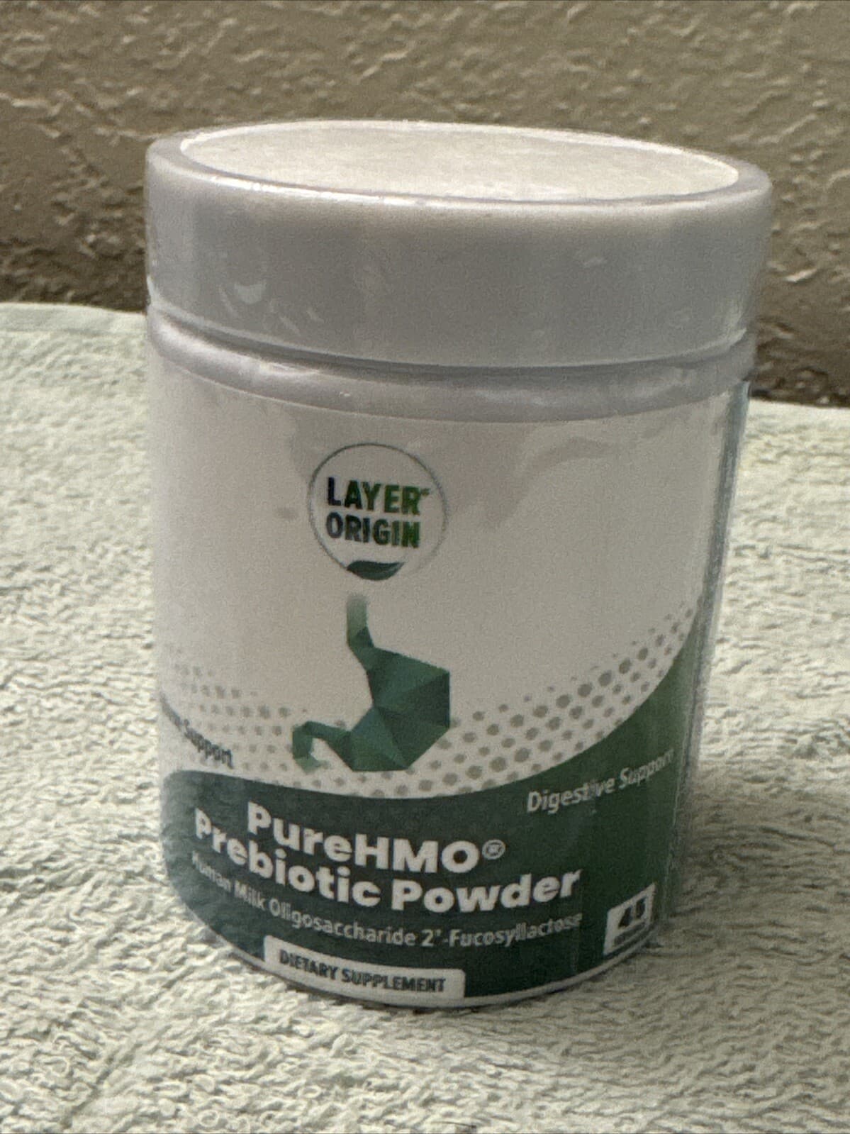 Layer Origin PureHMO Human Milk Oligosaccharide (HMO 2'-FL) Prebiotic Powder