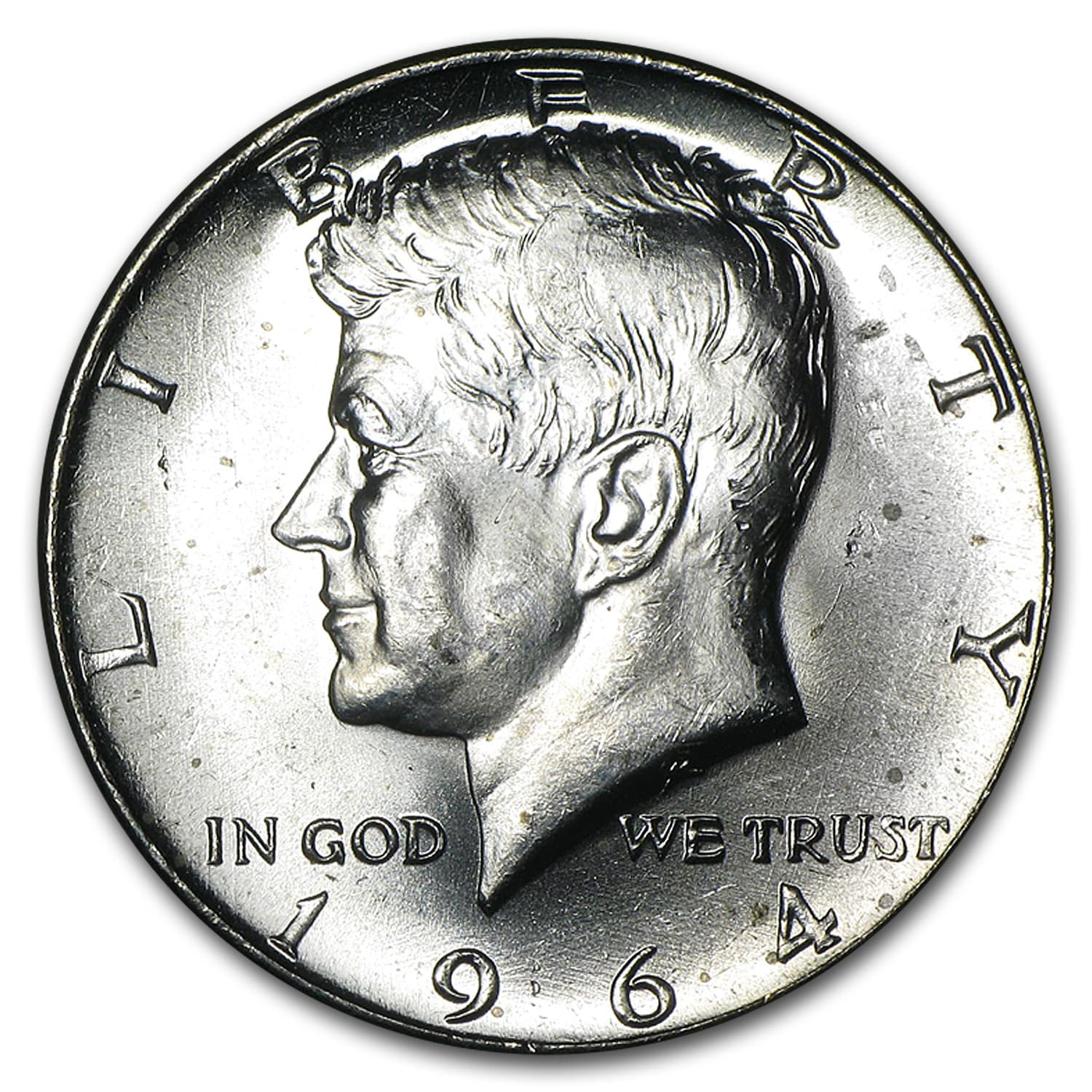 90% Silver 1964-P/D Kennedy Half Dollar 20-Coin Roll BU 2