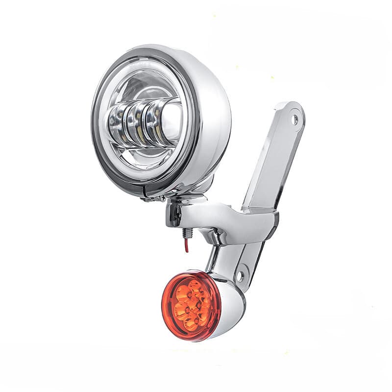 Harley conversion 4.5 inch turn signals headlights 2