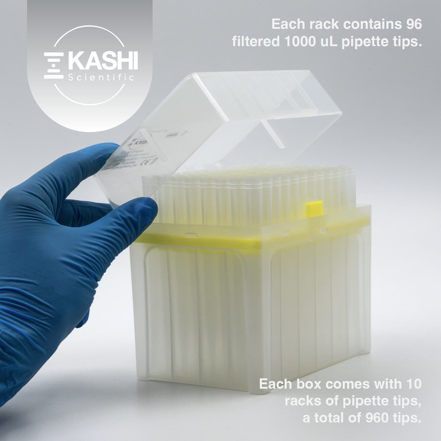 Kashi Scientific Filter Pipette Tip 10ul, 20ul, 200ul, 300ul, 1000ul, 5mL, 10mL 6
