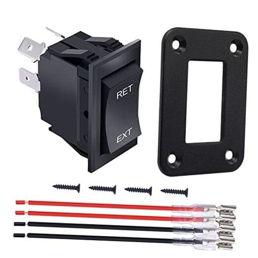  Power Stabilizer Switch RV Jacks Leveling Momentary Reverse Polarity Rocker 