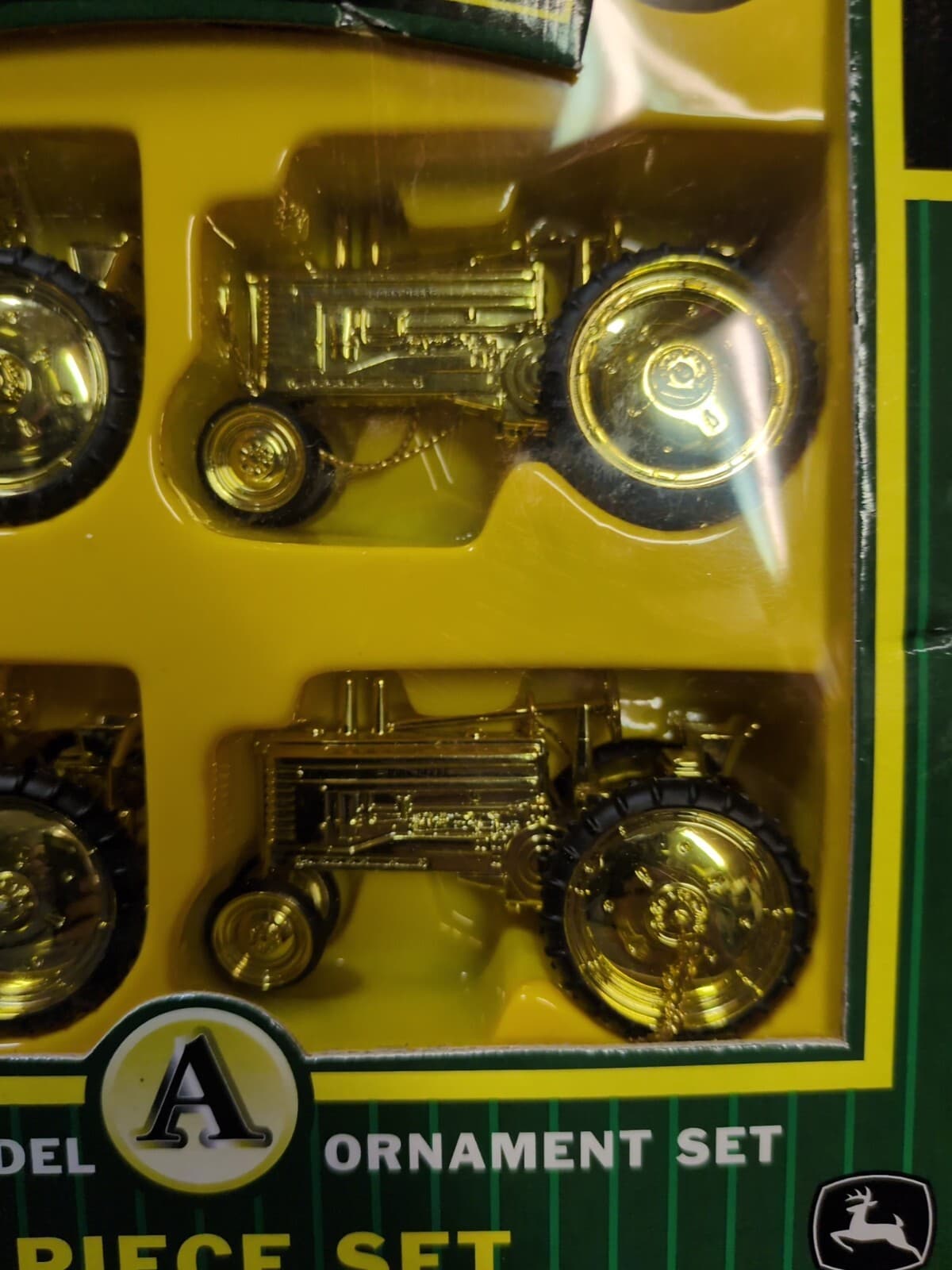 John Deere MODEL-A Gold Special Edition 6-Piece Ornament Set  4