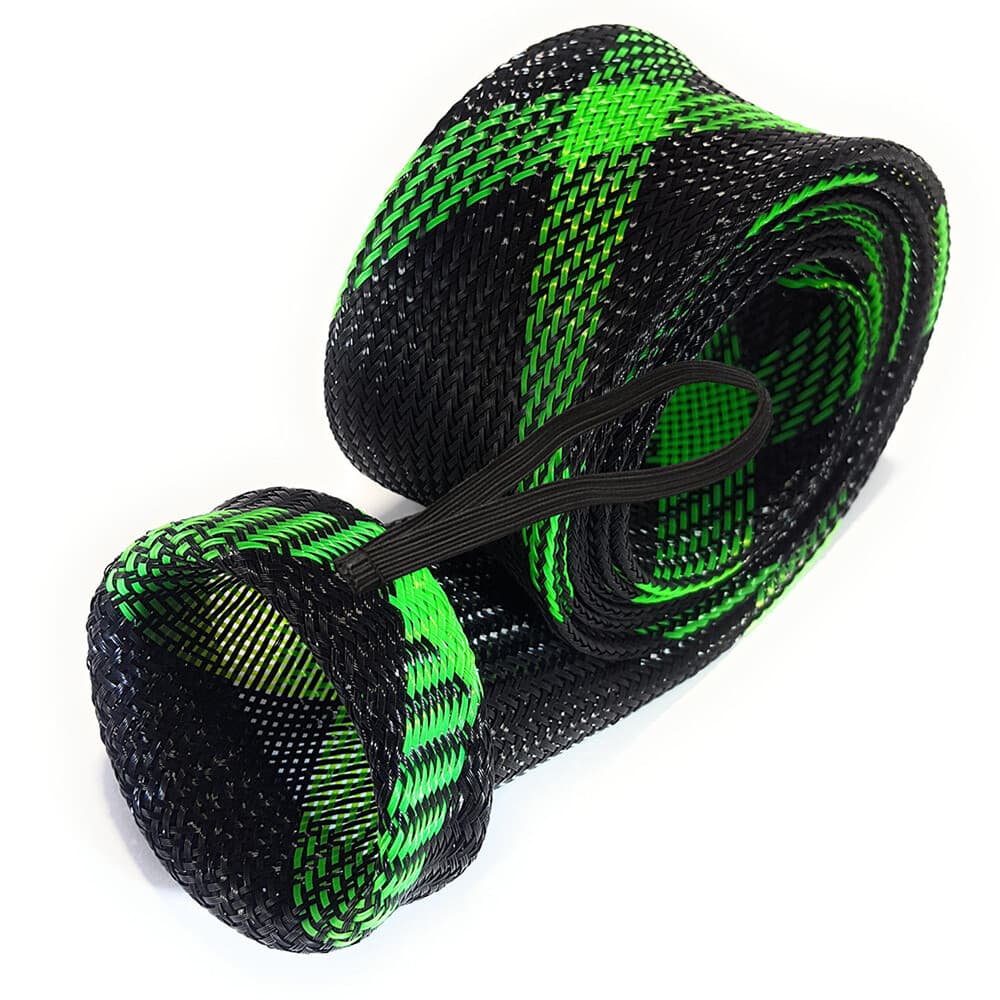 Spinning Casting Fishing Rod Sleeves Braided Pole Protector Cover Sock All Color