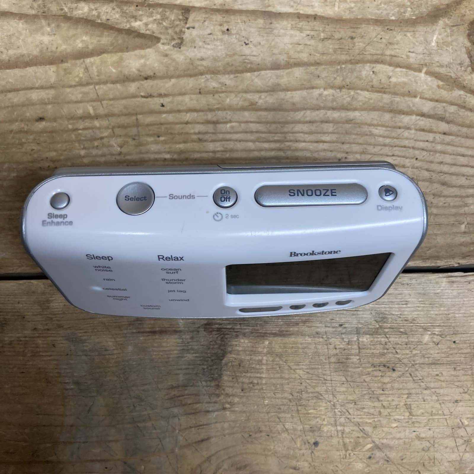 Retired Brookstone Travel Tranquil Moments Alarm Clock Sleep Sounds (590877) 4