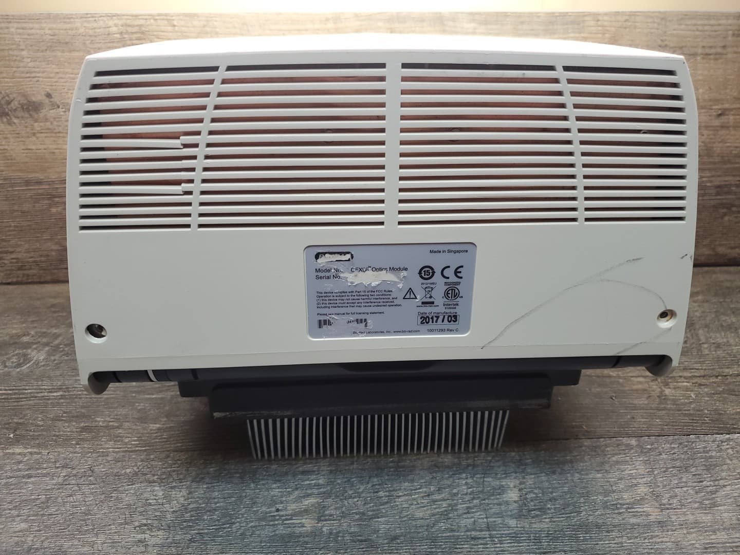 BIO-RAD CFX96 REAL-TIME SYSTEM THERMAL CYCLER - AS IS FOR PARTS UNTESTED  3