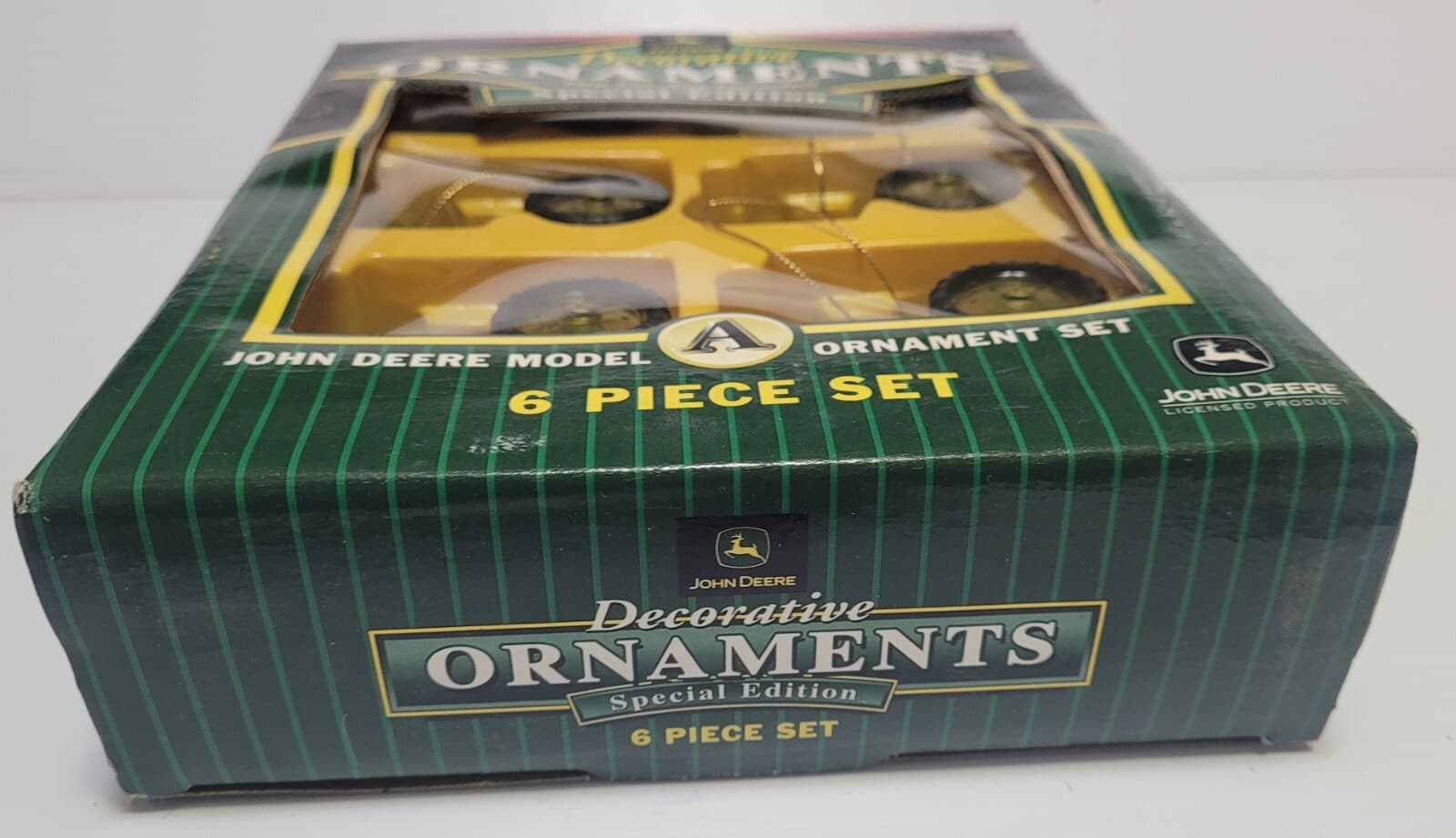 JOHN DEERE SPECIAL EDITION MODEL A 6-PC. ORNAMENT SET ***NEW IN BOX*** 2