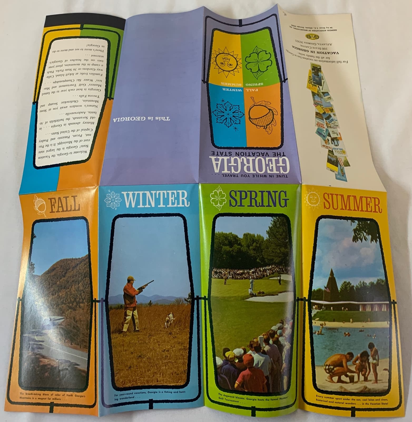 1960s GEORGIA Tune In While You Travel brochure 4