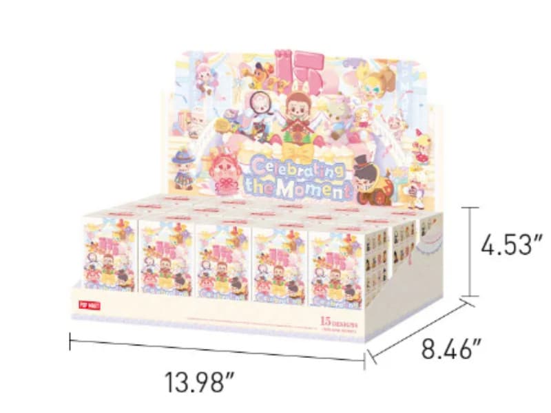 POP MART Celebrating The Moment 15th Anniversary Series Blind Box Figures Toy